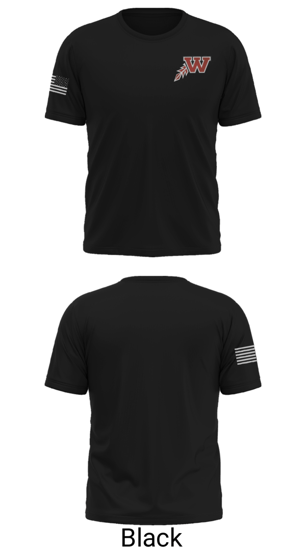Short Sleeve Performance Shirt, Waterloo West High School Basketball, Women's Basketball, Teamtime, Team time, sublimation, custom sports apparel, team uniforms, spirit wear, spiritwear, sports uniforms, custom shirts, team store, custom team store, fundraiser sports, apparel fundraiser