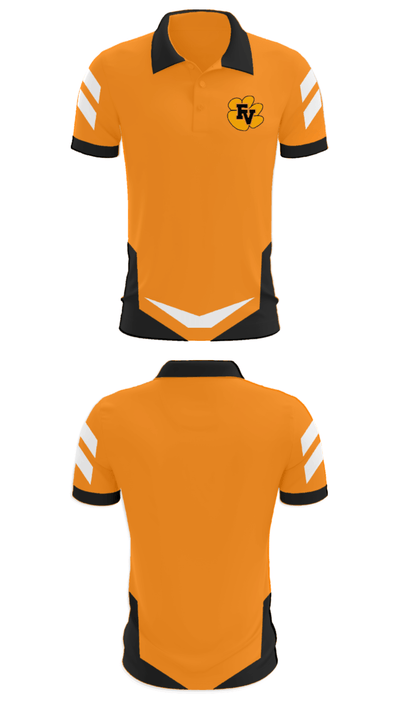 Fuquay-Varina High School Swimming 74972517 Short Sleeve Performance Polo - 32