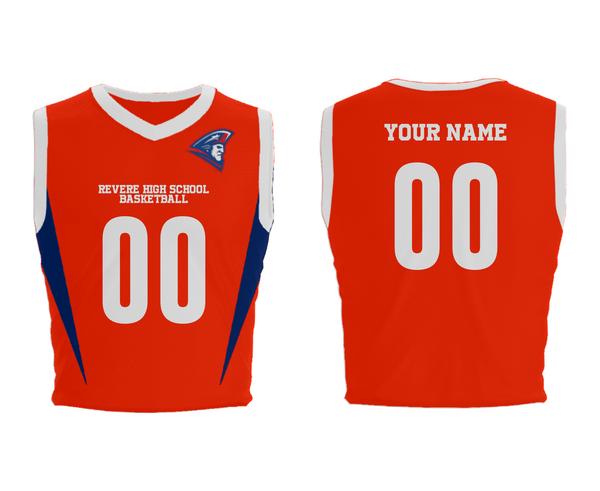 Mens Basketball Jersey, Revere High School Basketball, Men's Basketball, Teamtime, Team time, sublimation, custom sports apparel, team uniforms, spirit wear, spiritwear, sports uniforms, custom shirts, team store, custom team store, fundraiser sports, apparel fundraiser