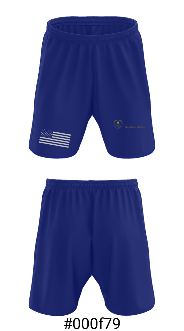 Athletic Shorts With Pockets, Delaware Valley Classical School, Spirit Store, Teamtime, Team time, sublimation, custom sports apparel, team uniforms, spirit wear, spiritwear, sports uniforms, custom shirts, team store, custom team store, fundraiser sports, apparel fundraiser