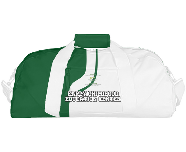 Duffle Bag, Early Childhood Education Center, Spirit Store, Teamtime, Team time, sublimation, custom sports apparel, team uniforms, spirit wear, spiritwear, sports uniforms, custom shirts, team store, custom team store, fundraiser sports, apparel fundraiser
