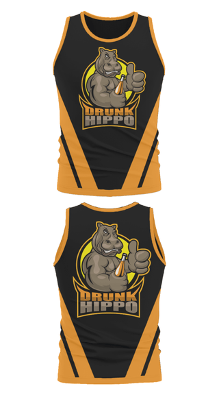Tank Top, Drunk Hippo Racing, , Teamtime, Team time, sublimation, custom sports apparel, team uniforms, spirit wear, spiritwear, sports uniforms, custom shirts, team store, custom team store, fundraiser sports, apparel fundraiser