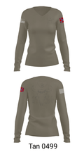 GOD'S GANGSTER'S 76621541 Women's Long Sleeve V-neck Shirt - 39