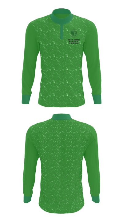 West Bloomfield High School Basketball 57189773 Quarter Zip Jacket - 26