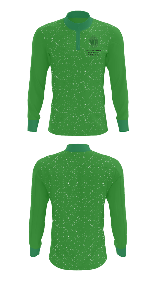 Quarter Zip Jacket, West Bloomfield High School Basketball, Men's Basketball, Teamtime, Team time, sublimation, custom sports apparel, team uniforms, spirit wear, spiritwear, sports uniforms, custom shirts, team store, custom team store, fundraiser sports, apparel fundraiser