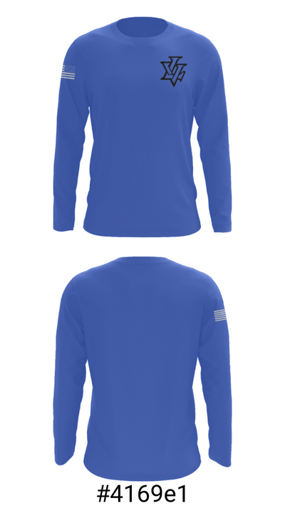 Leavenworth High School Wrestling 92397722 Long Sleeve Performance Shirt - 18