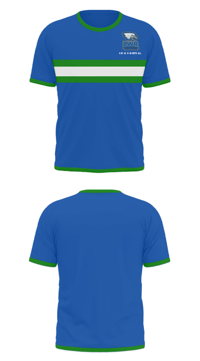 Lakewood Ranch Preparatory Academy (High School) Basketball 3308626 Short Sleeve Performance Shirt - 22