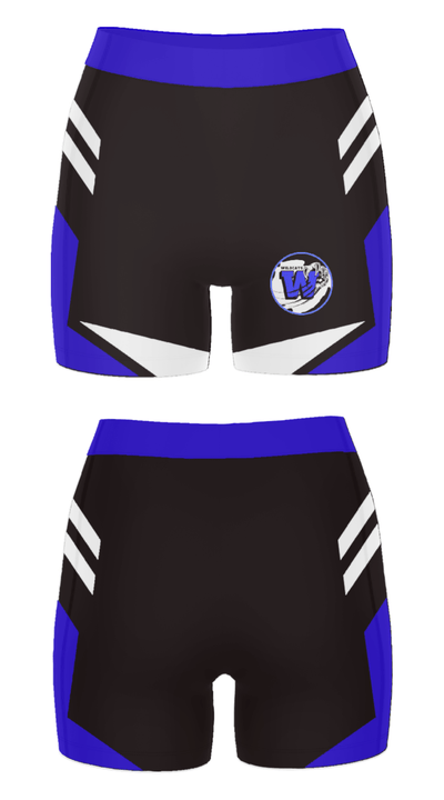 Oshkosh West High School 43699685 Women's Compression Shorts - 22