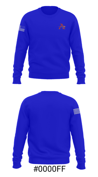Crew Neck Sweatshirt, Anacostia Senior High School Basketball, Women's Basketball, Teamtime, Team time, sublimation, custom sports apparel, team uniforms, spirit wear, spiritwear, sports uniforms, custom shirts, team store, custom team store, fundraiser sports, apparel fundraiser