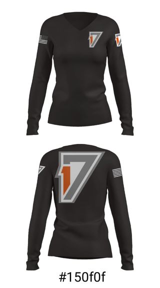 Women's Long Sleeve Vneck Shirt, 17 design and manufacturing, , Teamtime, Team time, sublimation, custom sports apparel, team uniforms, spirit wear, spiritwear, sports uniforms, custom shirts, team store, custom team store, fundraiser sports, apparel fundraiser