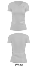 Mullein Hill Christian Academy 51007760 Women's Short Sleeve V-neck Shirt - 7