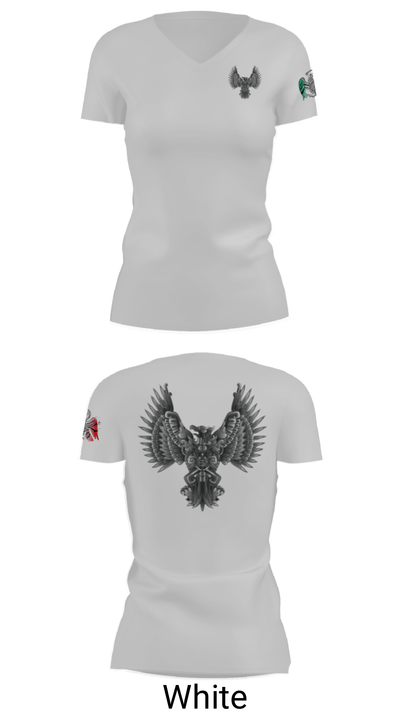 Design Roofing LLC 4442917 Women's Short Sleeve V-neck Shirt - 7