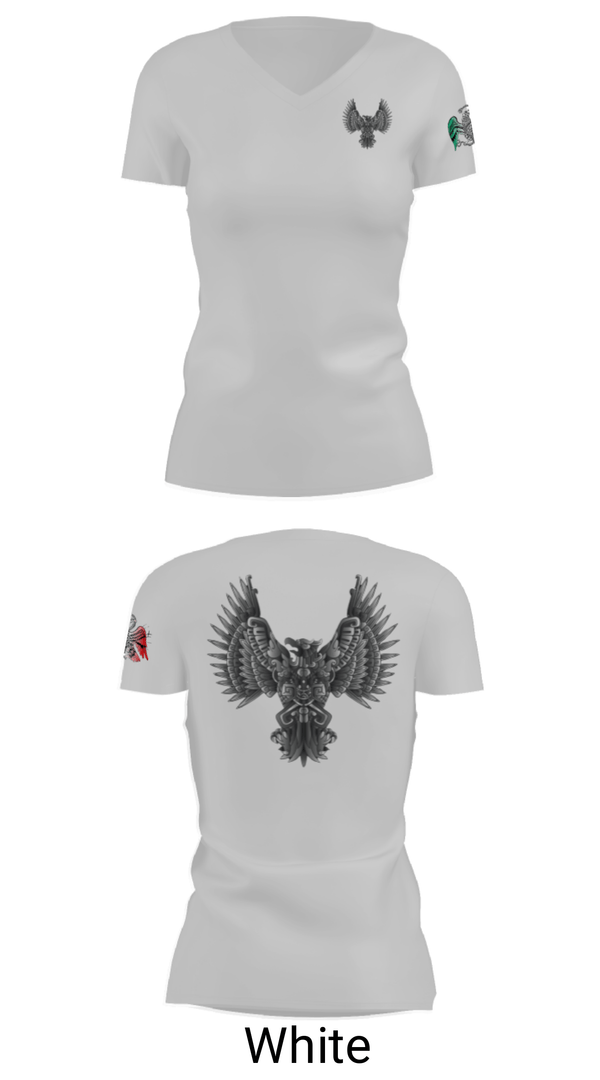 Women's Short Sleeve Vneck Shirt, Design Roofing LLC, , Teamtime, Team time, sublimation, custom sports apparel, team uniforms, spirit wear, spiritwear, sports uniforms, custom shirts, team store, custom team store, fundraiser sports, apparel fundraiser