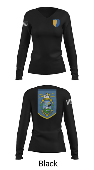 Women's Long Sleeve Vneck Shirt, MIO Ausable schools, Spirit Store, Teamtime, Team time, sublimation, custom sports apparel, team uniforms, spirit wear, spiritwear, sports uniforms, custom shirts, team store, custom team store, fundraiser sports, apparel fundraiser