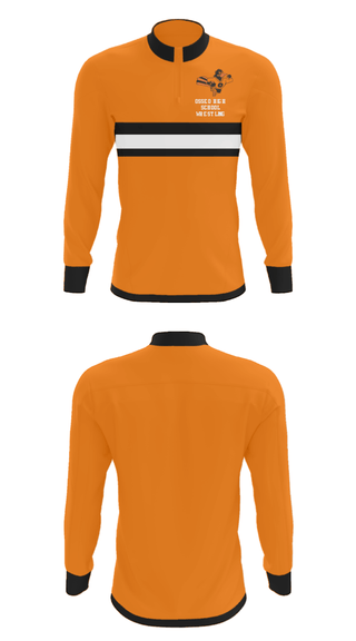 Quarter Zip Jacket, Osseo High School Wrestling, Wrestling, Teamtime, Team time, sublimation, custom sports apparel, team uniforms, spirit wear, spiritwear, sports uniforms, custom shirts, team store, custom team store, fundraiser sports, apparel fundraiser