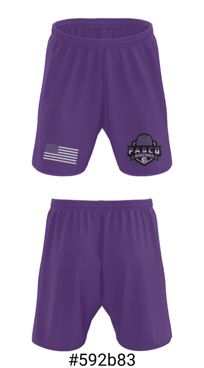 Pasco Basketball Club Pbc 42723591 Athletic Shorts With Pockets - 15