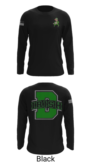 Long Sleeve Performance Shirt, Davis Middle School Basketball, Men's Basketball, Teamtime, Team time, sublimation, custom sports apparel, team uniforms, spirit wear, spiritwear, sports uniforms, custom shirts, team store, custom team store, fundraiser sports, apparel fundraiser