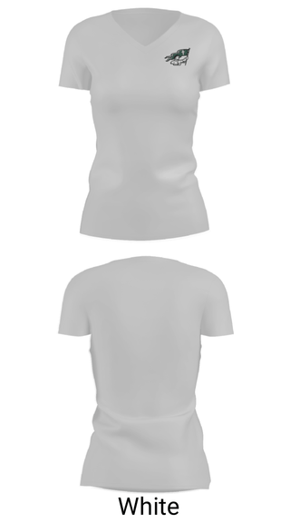 Women's Short Sleeve Vneck Shirt, Poetry Community Christian School Basketball, Men's Basketball, Teamtime, Team time, sublimation, custom sports apparel, team uniforms, spirit wear, spiritwear, sports uniforms, custom shirts, team store, custom team store, fundraiser sports, apparel fundraiser