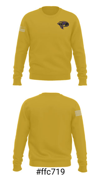 Crew Neck Sweatshirt, Fountain Lake Middle School, Spirit Store, Teamtime, Team time, sublimation, custom sports apparel, team uniforms, spirit wear, spiritwear, sports uniforms, custom shirts, team store, custom team store, fundraiser sports, apparel fundraiser
