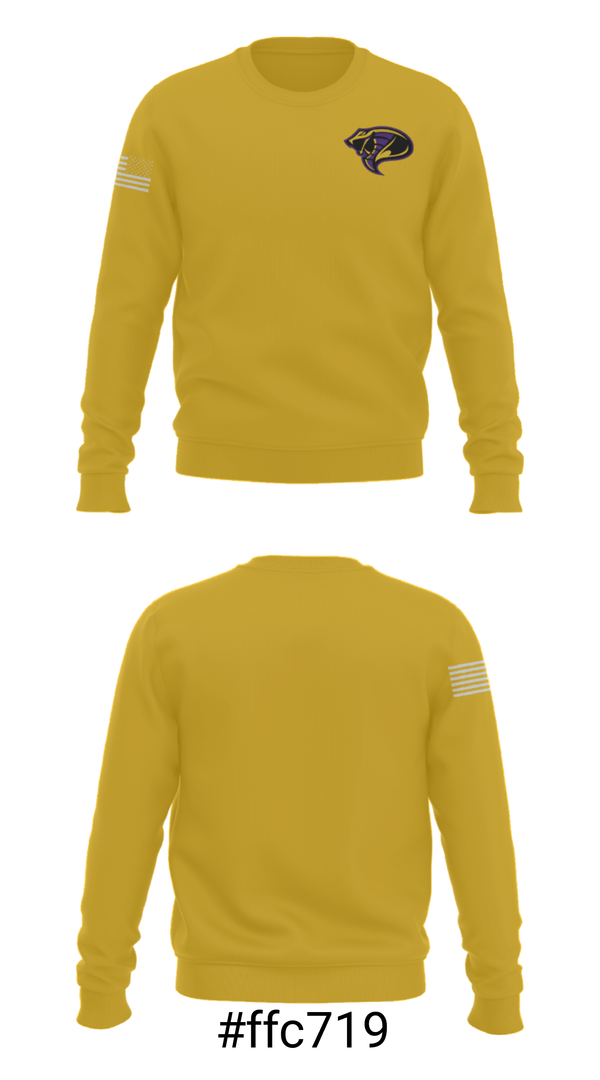 Crew Neck Sweatshirt, Fountain Lake Middle School, Spirit Store, Teamtime, Team time, sublimation, custom sports apparel, team uniforms, spirit wear, spiritwear, sports uniforms, custom shirts, team store, custom team store, fundraiser sports, apparel fundraiser