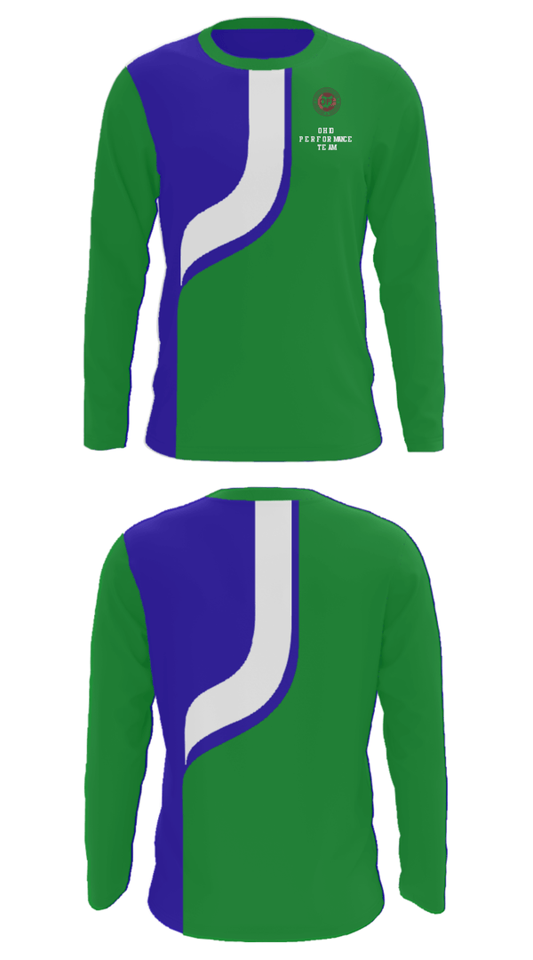 Long Sleeve Performance Shirt, Ohio Performance Team, , Teamtime, Team time, sublimation, custom sports apparel, team uniforms, spirit wear, spiritwear, sports uniforms, custom shirts, team store, custom team store, fundraiser sports, apparel fundraiser
