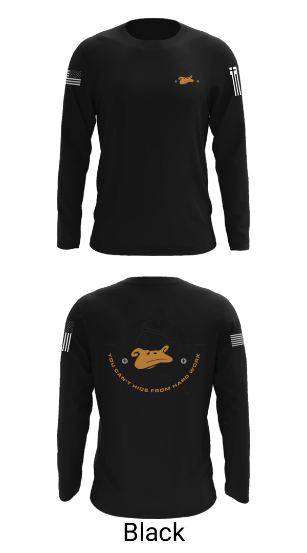Long Sleeve Performance Shirt, Construction Camo, , Teamtime, Team time, sublimation, custom sports apparel, team uniforms, spirit wear, spiritwear, sports uniforms, custom shirts, team store, custom team store, fundraiser sports, apparel fundraiser