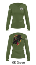 Cacti 73934244 Women's Long Sleeve V-neck Shirt - 31