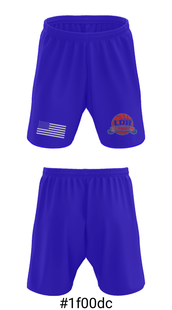 Athletic Shorts With Pockets, Lil Dribblers Basketball, Men's Basketball, Teamtime, Team time, sublimation, custom sports apparel, team uniforms, spirit wear, spiritwear, sports uniforms, custom shirts, team store, custom team store, fundraiser sports, apparel fundraiser