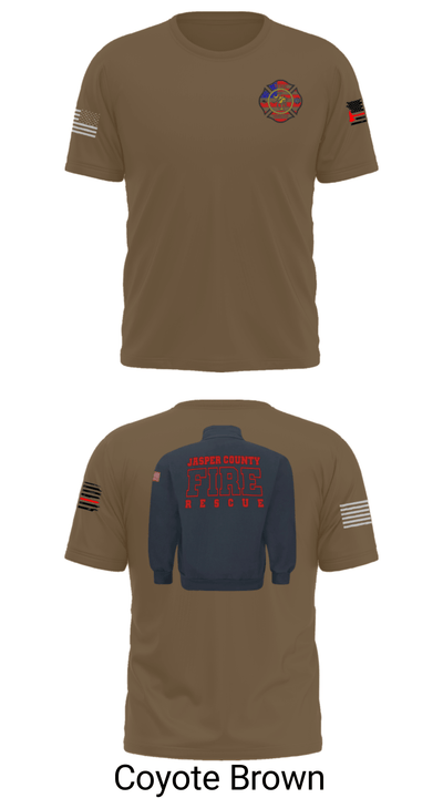 Jasper County Fire Rescue 11474467 Short Sleeve Performance Shirt - 14