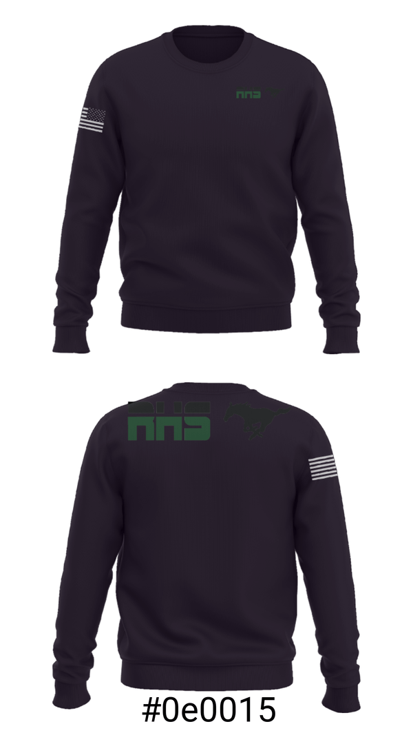 Crew Neck Sweatshirt, Rodriguez High School, Spirit Store, Teamtime, Team time, sublimation, custom sports apparel, team uniforms, spirit wear, spiritwear, sports uniforms, custom shirts, team store, custom team store, fundraiser sports, apparel fundraiser