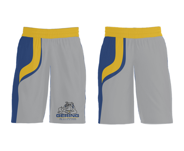 Mens Soccer Shorts, Gering High School Basketball, Women's Basketball, Teamtime, Team time, sublimation, custom sports apparel, team uniforms, spirit wear, spiritwear, sports uniforms, custom shirts, team store, custom team store, fundraiser sports, apparel fundraiser