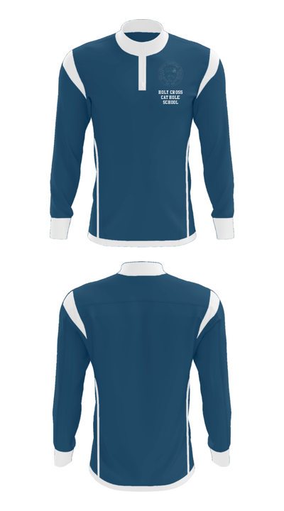 Holy Cross Catholic School 15261951 Quarter Zip Jacket - 37