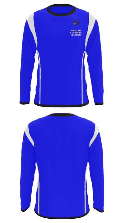Morro Bay High School Wrestling 60723579 Long Sleeve Performance Shirt - 34