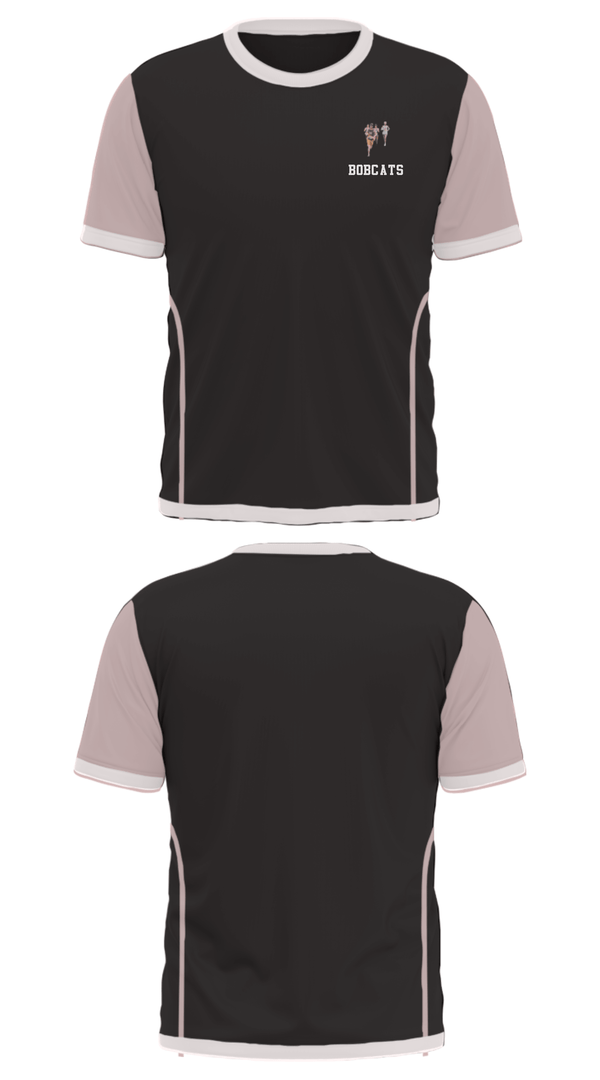 Short Sleeve Performance Shirt, Bobcats, Cross Country, Teamtime, Team time, sublimation, custom sports apparel, team uniforms, spirit wear, spiritwear, sports uniforms, custom shirts, team store, custom team store, fundraiser sports, apparel fundraiser
