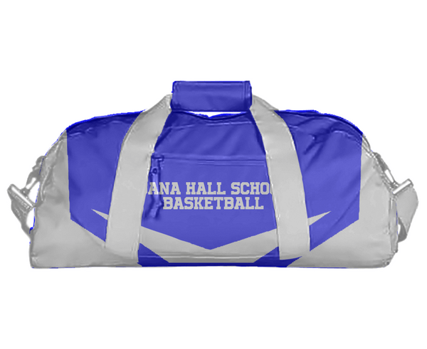 Duffle Bag, Dana Hall School Basketball, Women's Basketball, Teamtime, Team time, sublimation, custom sports apparel, team uniforms, spirit wear, spiritwear, sports uniforms, custom shirts, team store, custom team store, fundraiser sports, apparel fundraiser