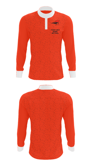 Quarter Zip Jacket, Perry High School Softball, Softball, Teamtime, Team time, sublimation, custom sports apparel, team uniforms, spirit wear, spiritwear, sports uniforms, custom shirts, team store, custom team store, fundraiser sports, apparel fundraiser