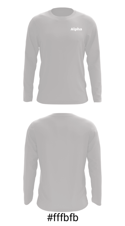 Alpha 41832347 Long Sleeve Performance Shirt - 3