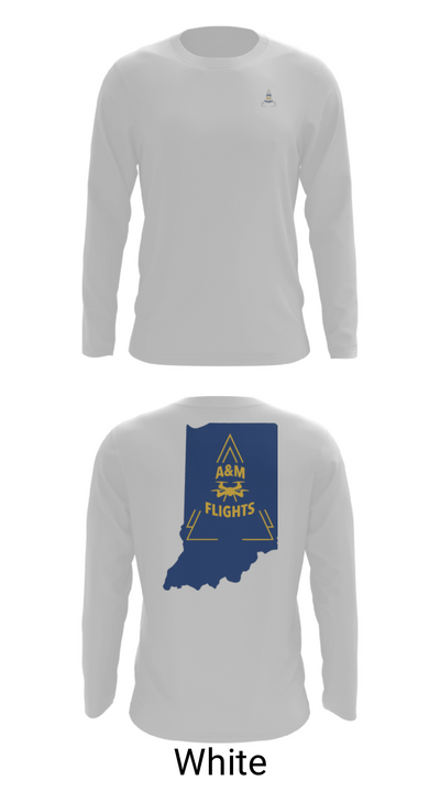 A&M FLIGHTS 82403687 Long Sleeve Performance Shirt - 4