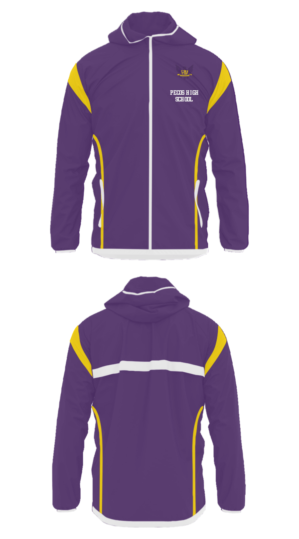 Windbreaker, Pecos High School, Spirit Store, Teamtime, Team time, sublimation, custom sports apparel, team uniforms, spirit wear, spiritwear, sports uniforms, custom shirts, team store, custom team store, fundraiser sports, apparel fundraiser