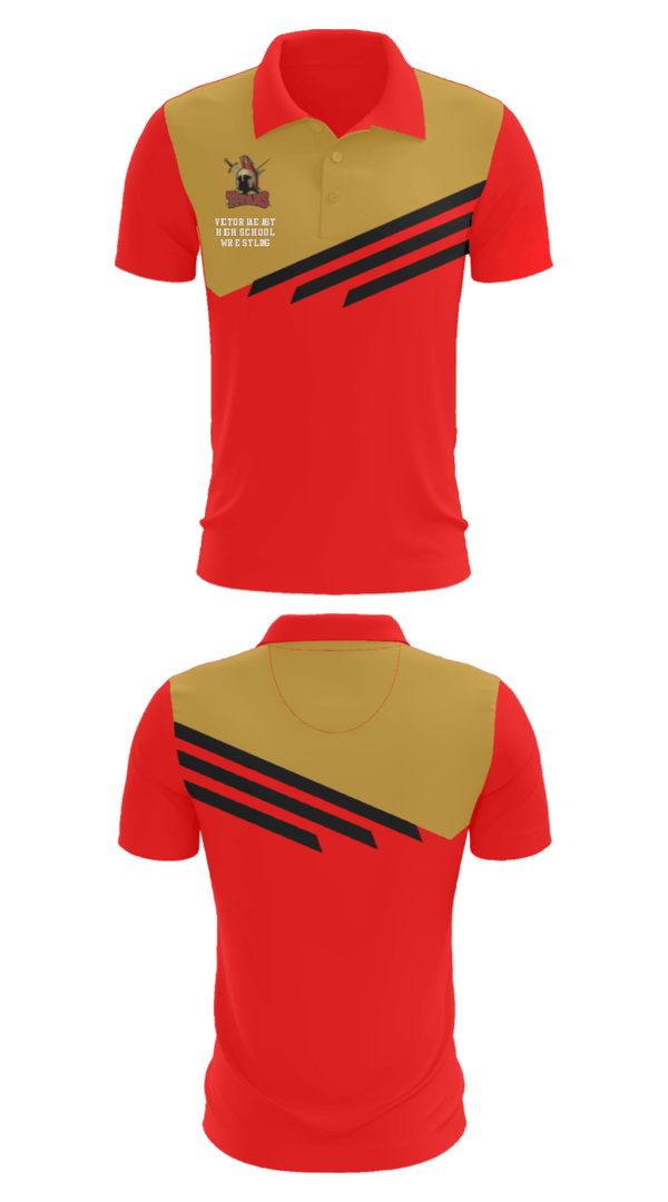 Short Sleeve Performance Polo, Victoria East High School Wrestling, Wrestling, Teamtime, Team time, sublimation, custom sports apparel, team uniforms, spirit wear, spiritwear, sports uniforms, custom shirts, team store, custom team store, fundraiser sports, apparel fundraiser