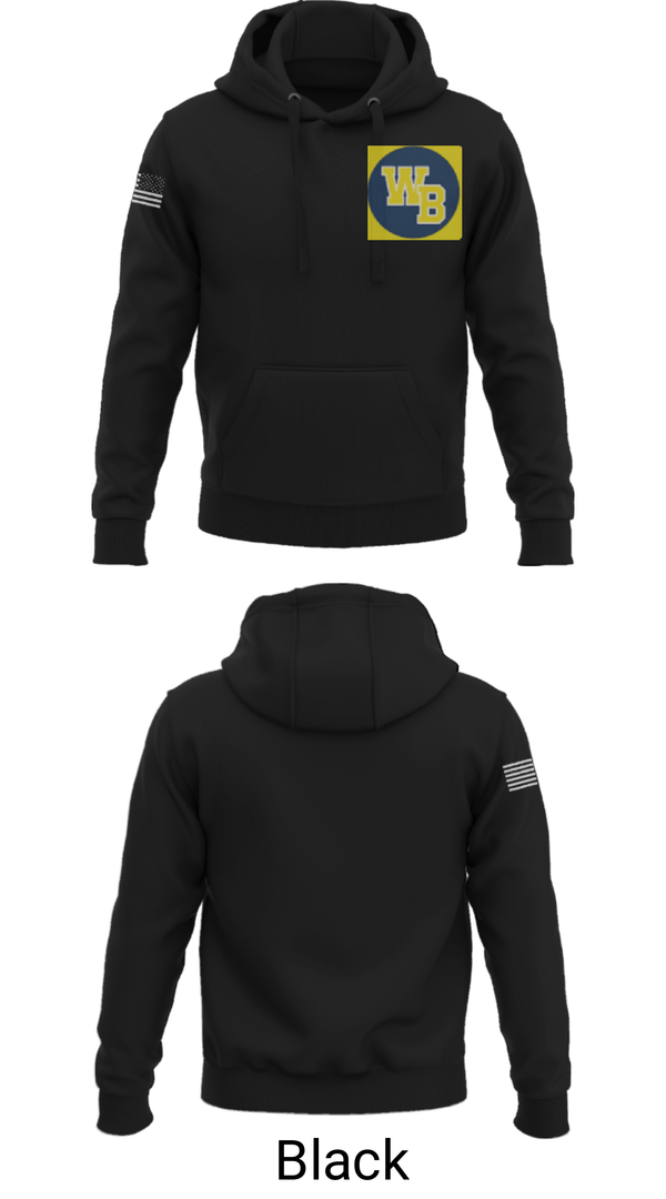 Hoodie, West Babylon Junior High School Wrestling, Wrestling, Teamtime, Team time, sublimation, custom sports apparel, team uniforms, spirit wear, spiritwear, sports uniforms, custom shirts, team store, custom team store, fundraiser sports, apparel fundraiser