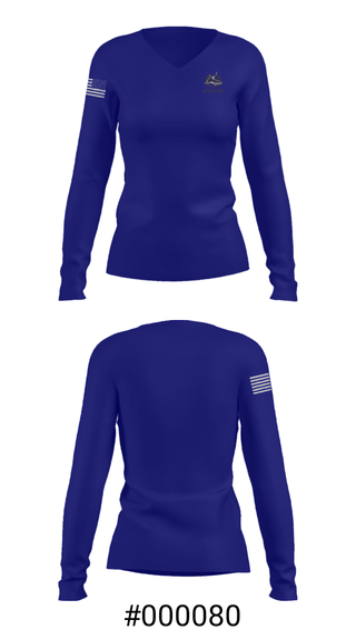 Women's Long Sleeve Vneck Shirt, Oasis High School Bowling, Bowling, Teamtime, Team time, sublimation, custom sports apparel, team uniforms, spirit wear, spiritwear, sports uniforms, custom shirts, team store, custom team store, fundraiser sports, apparel fundraiser