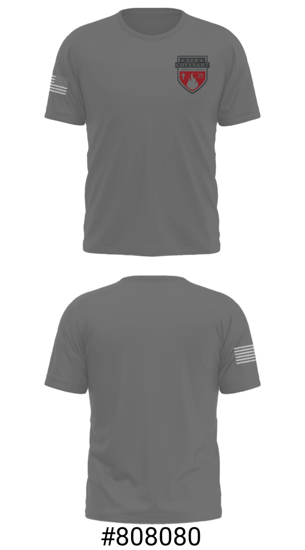 Short Sleeve Performance Shirt, New Covenant Christian School Basketball, Men's Basketball, Teamtime, Team time, sublimation, custom sports apparel, team uniforms, spirit wear, spiritwear, sports uniforms, custom shirts, team store, custom team store, fundraiser sports, apparel fundraiser