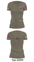 151st Air Refueling Squadron 9193987 Women's Short Sleeve V-neck Shirt - 36