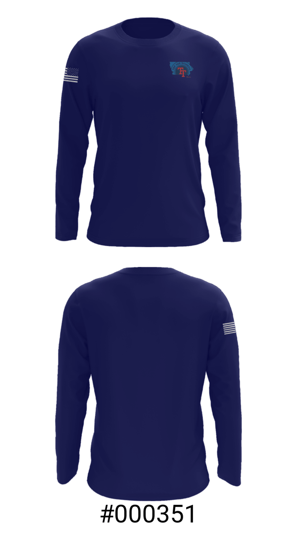 Long Sleeve Performance Shirt, Top Tier Iowa, Baseball, Teamtime, Team time, sublimation, custom sports apparel, team uniforms, spirit wear, spiritwear, sports uniforms, custom shirts, team store, custom team store, fundraiser sports, apparel fundraiser