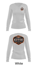 C.V. Koogler Middle School 40057694 Women's Long Sleeve V-neck Shirt - 6