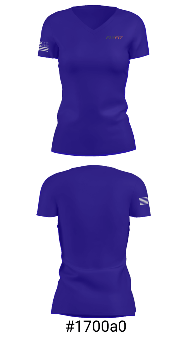 Women's Short Sleeve Vneck Shirt, FlyFit, , Teamtime, Team time, sublimation, custom sports apparel, team uniforms, spirit wear, spiritwear, sports uniforms, custom shirts, team store, custom team store, fundraiser sports, apparel fundraiser