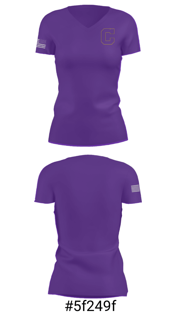 Women's Short Sleeve Vneck Shirt, Concord High School Wrestling, Wrestling, Teamtime, Team time, sublimation, custom sports apparel, team uniforms, spirit wear, spiritwear, sports uniforms, custom shirts, team store, custom team store, fundraiser sports, apparel fundraiser