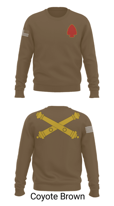 1-109th FA 47038800 Crew Neck Sweatshirt - 10