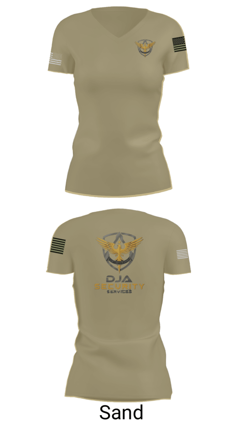 Women's Short Sleeve Vneck Shirt, DJA, Police, Teamtime, Team time, sublimation, custom sports apparel, team uniforms, spirit wear, spiritwear, sports uniforms, custom shirts, team store, custom team store, fundraiser sports, apparel fundraiser